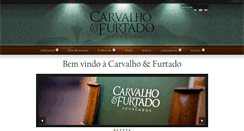 Desktop Screenshot of carvalhofurtadoadv.com.br